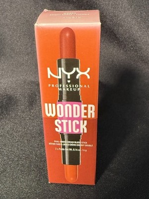NYX Wonder Stick Dual-Ended Cream Blush stick WSB05 Bright Amber + Fuchsia