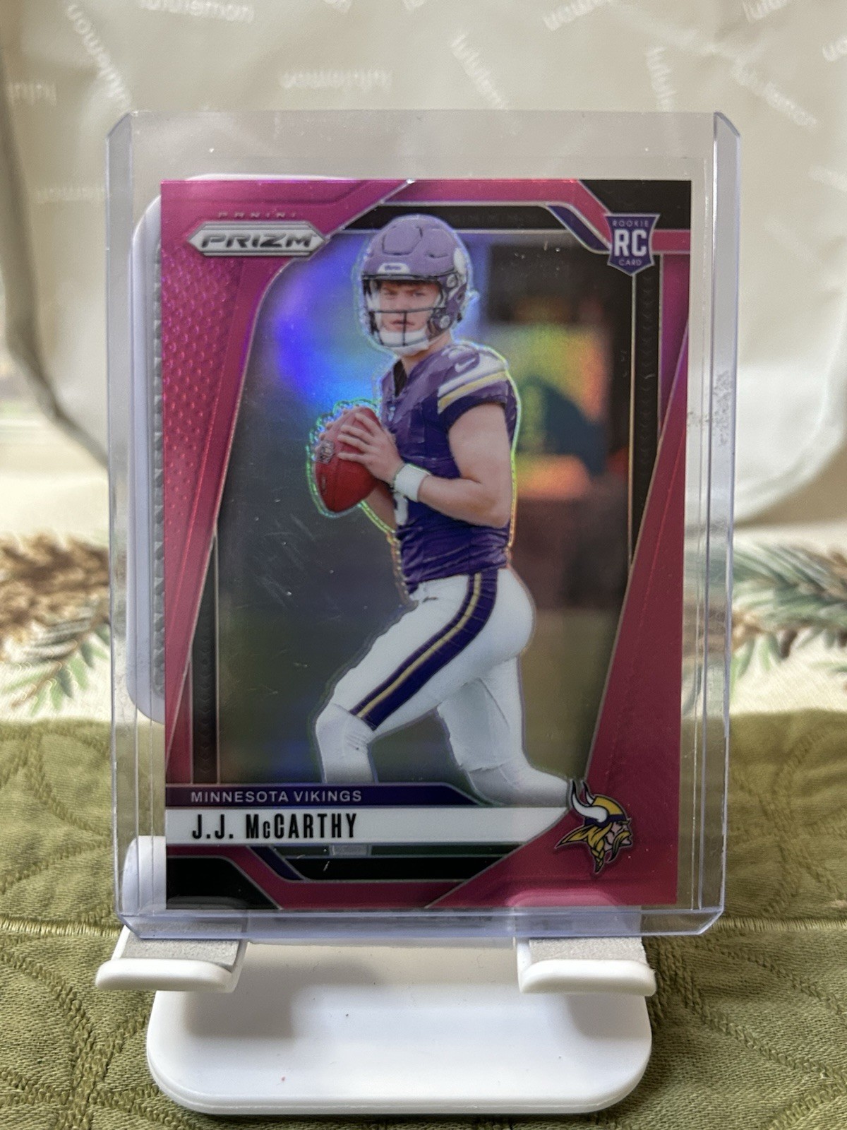 JJ McCarthy 2024 Prizm #400 Pink Price Guide - Sports Card Investor