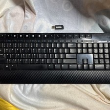 Microsoft Wireless Keyboard 2000 Model 1477 - With Receiver Dongle Works