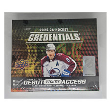 2025-26 Upper Deck Credentials Hockey Hobby Box Factory Sealed RC Chase 🔥