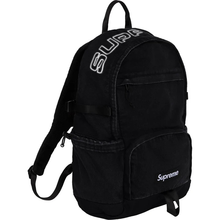 ^*^様 Supreme Denim Backpack Supreme Denim Backpack Black | eBay