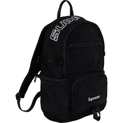 Supreme Denim Backpack Black | eBay