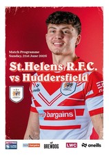 ST HELENS Inglaterra v HUDDERSFIELD GIANTS 21 Junio 2026 RUGBY OFICIAL 20 páginas
