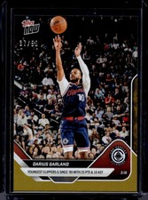 2025-26 Topps Now NBA #209 Darius Garland Gold Foil #d 37/50