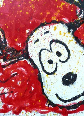 TOM EVERHART SPRING To every dog there is a season Snoopy Hand signed PP1/3 1996