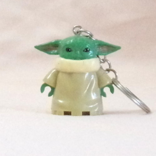 Minifigure Keychain Custom Star Wars The Child Grogu Mandalorian Baby Yoda New