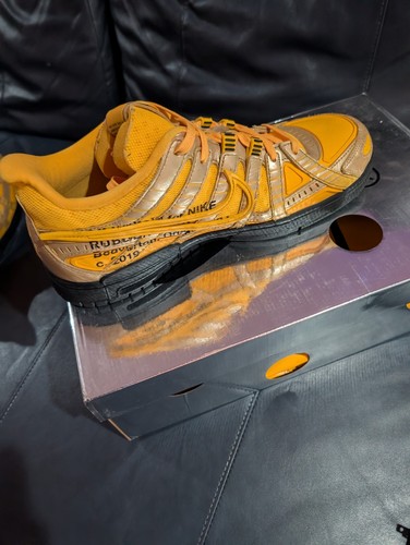Größe 12 Nike Air Rubber Dunk x Off-White Low University Gold - Bild 17 von 19