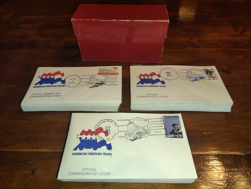 Complete 133 Card American Freedom Train Set w/ Original Collector Box 1975-1976