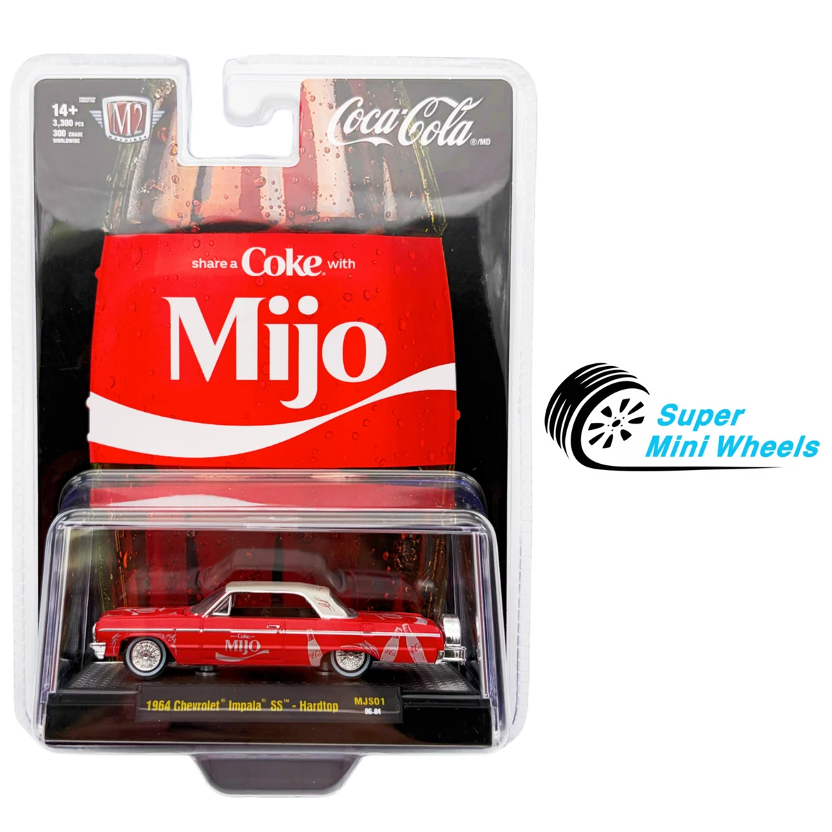 M2マシーン　コカ・コーラ　シボレー　カマロ　レトロパッケージ　1/64 M2 Machines 1:64 Scale Coca-Cola Diecast & Toy Vehicles for sale