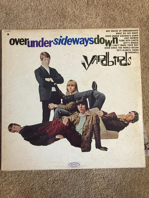 THE YARDBIRDS ~ OVER UNDER SIDEWAYS DOWN Vinyl LPL 1966 MONO VG+/VG+