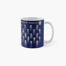 Presidents of the United States (2025 design) Classic Mug , Gift For Family