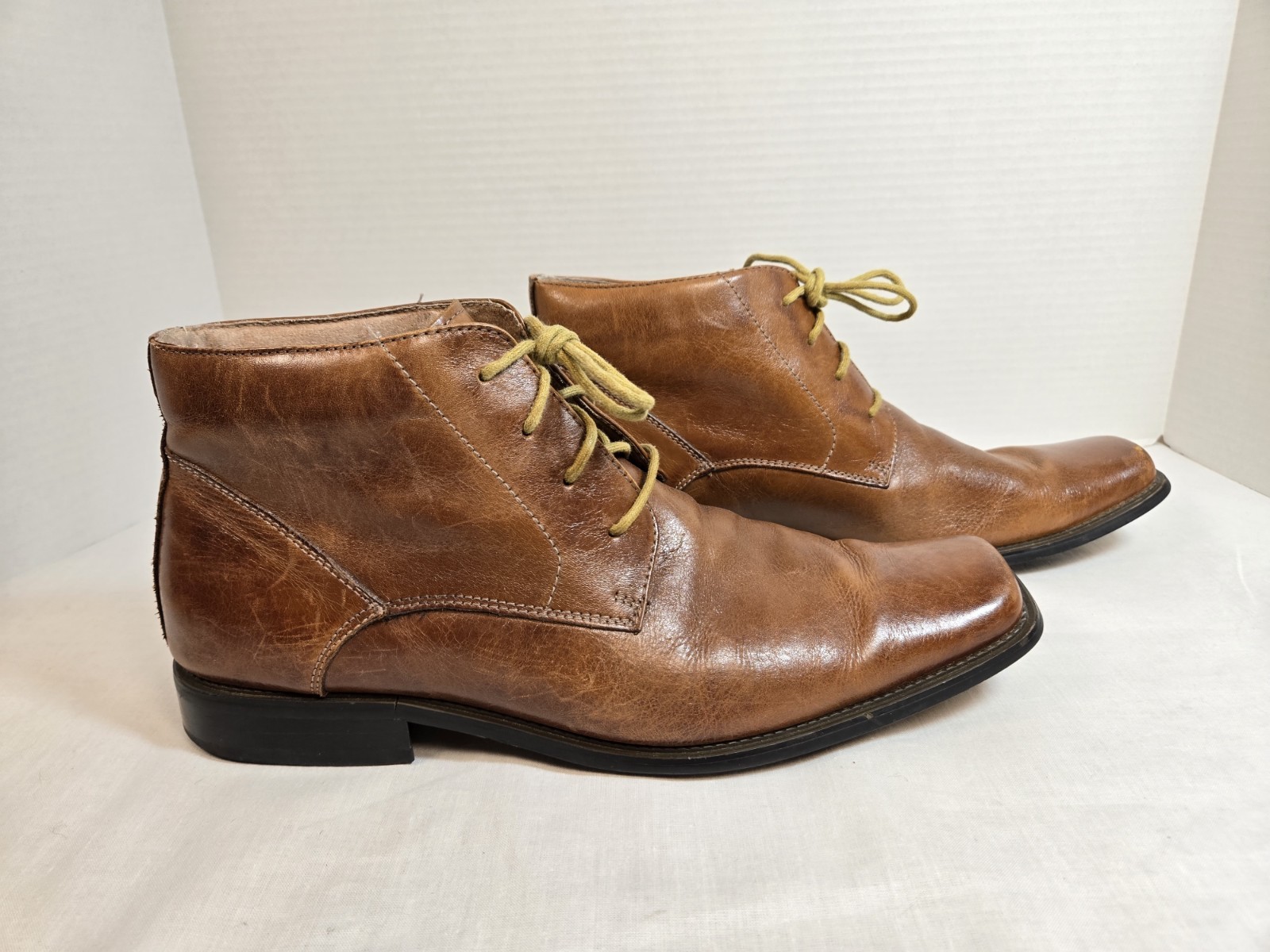 Fratelli Select All Leather Square Toe Brown Oxfo… - image 2