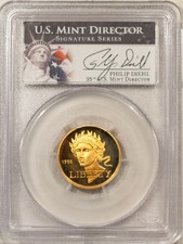 2003-W $10 First Flight (Regular Strike) Modern Gold Commemorative