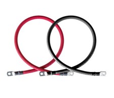 2/0 AWG Gauge Red Black Pure Copper Battery Inverter Cables Solar, RV, Car,...