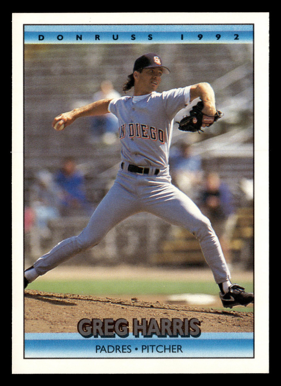 Greg Harris 1992 Donruss #49 San Diego Padres BASEBALL *087