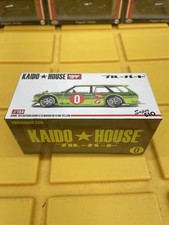 Mini GT Kaido House 164 KHMG Datsun 510 Wagon OG Flow Yellow Sealed