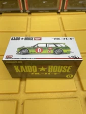 Mini GT Kaido House #164 KHMG Datsun 510 Wagon OG Flow Yellow Sealed