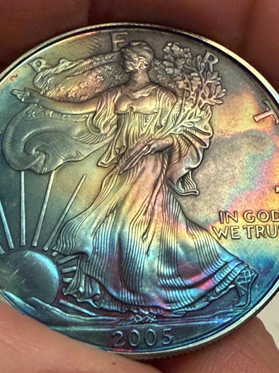 American Eagle 1 oz Precious Metal Content per Unit 2005 Silver