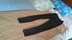 G by Guess Blk Brocade Pants XS 22Wx27.5 Timeless USA Comfy Elastic W/PullOn EUC — photo 3