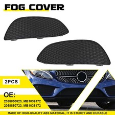 Fog Light Cover For 2015-18 Mercedes Benz C300 Front Left Right & Side Primed EH