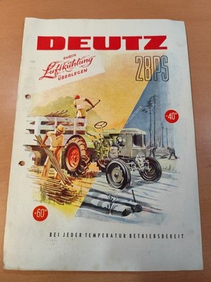 Deutz 28 HP brochure tractor brochure M5