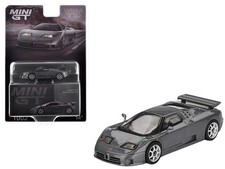 Mini GT MGT01002 1/64 Bugatti EB110 Super Sport Grigio Scuro Dark