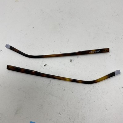 CALVIN KLEIN CK5968 214 140mm TORTOISE TEMPLE ARM PARTS WITH SCREWS 232C
