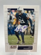 Amani Oruwariye Signed 2019 Score Lions Penn State Rookie Card-#432-On Card Auto. rookie card picture