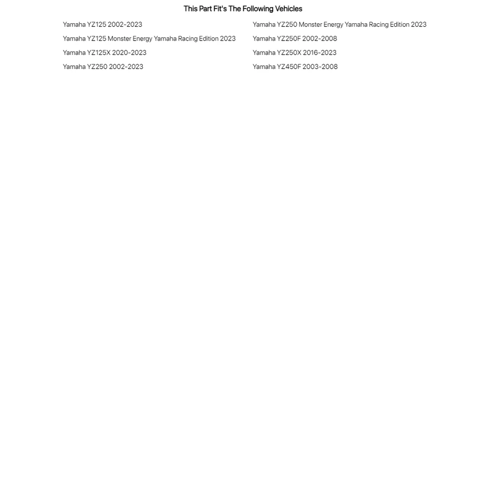 Dubya Edge Complete Front/Rear Wheel Set For YAMAHA YZ250F 2002-2008 Foto 2 de 2