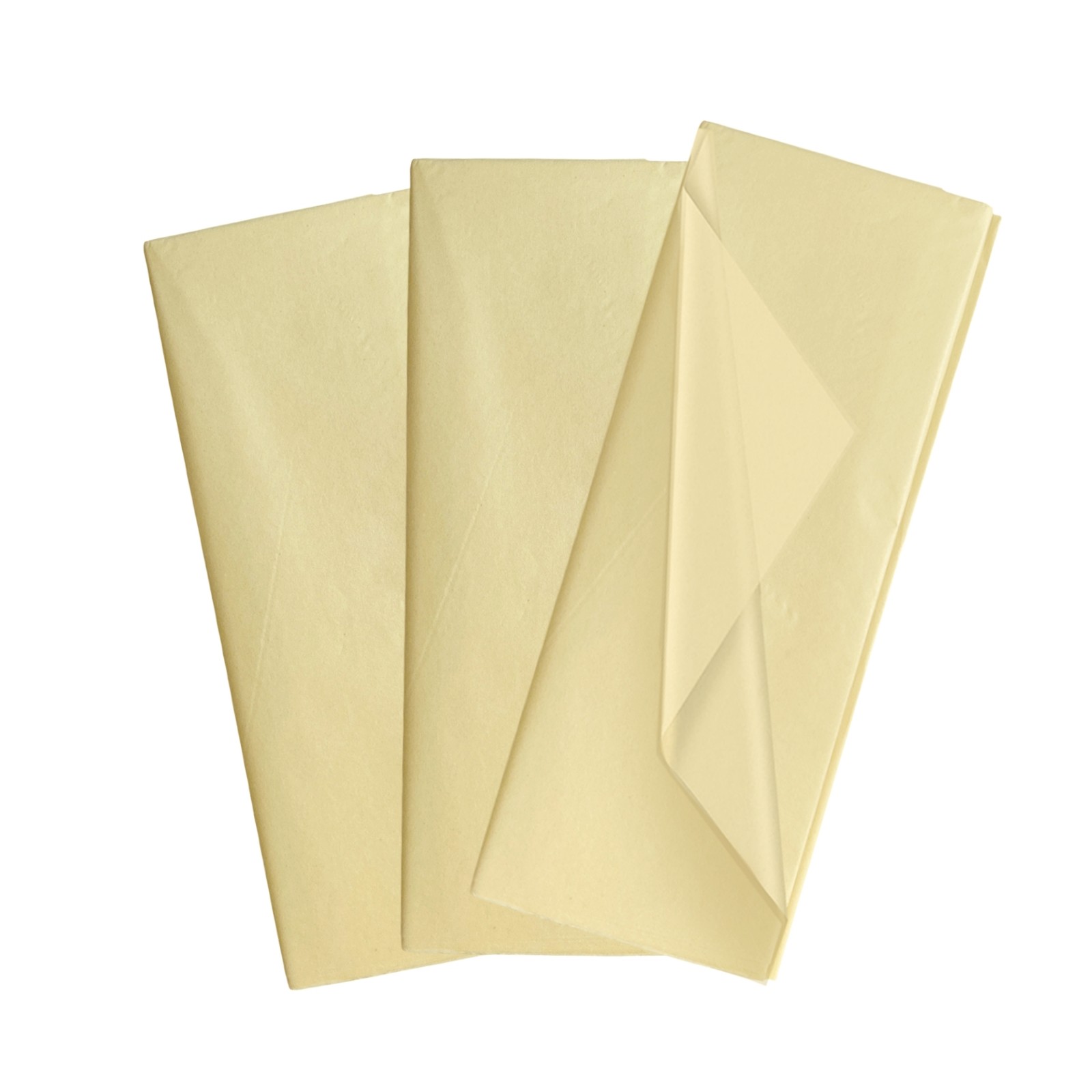- Pack Of 10 Ivory Acid Free 50 X 70Cm Tissue Paper Sheets - Image 2