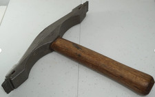 Vintage 1950's Spear & Jackson Double Scutch Hammer Brick Masonary Brickie Work