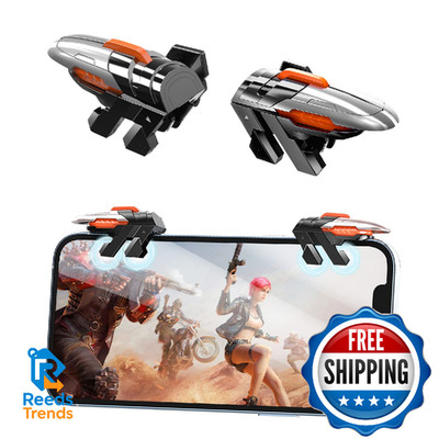 Newseego For Mobile Gaming Trigger Six-Finger Linkage Game Controller For