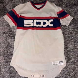 1982 Chicago White Sox GREG WALKER ROOKIE Game Used/Worn Jersey WINNING UGLY