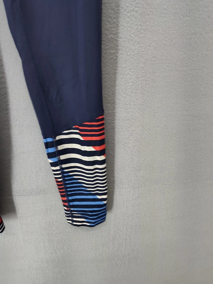 Tommy Hilfiger Mujer S Azul Oscuro Legging Deportivo Ajuste Cintura Cómodo Ropa Informal Foto 4 de 4