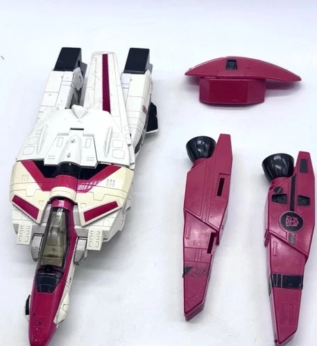 G1 TRANSFORMER JETFIRE VINTAGE 1985 ACTION FIGURE THRUSTERS FOR PARTS BROKEN TOY