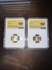 Pair Of 2025 1/10 Ounce Gold Eagles NGC MS 69 That’s Right Two Coins!!!!!