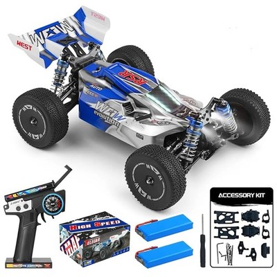 WLtoys 144011 1/14 Fast RC Car,Max 43 MPH Off-Road Remote Control Car with Light