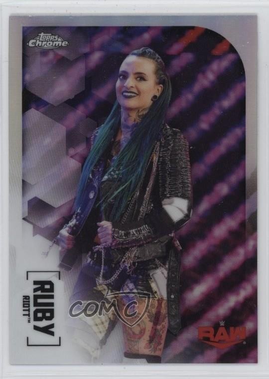 2020 Topps Chrome WWE Refractor Ruby Riott #53 0ad