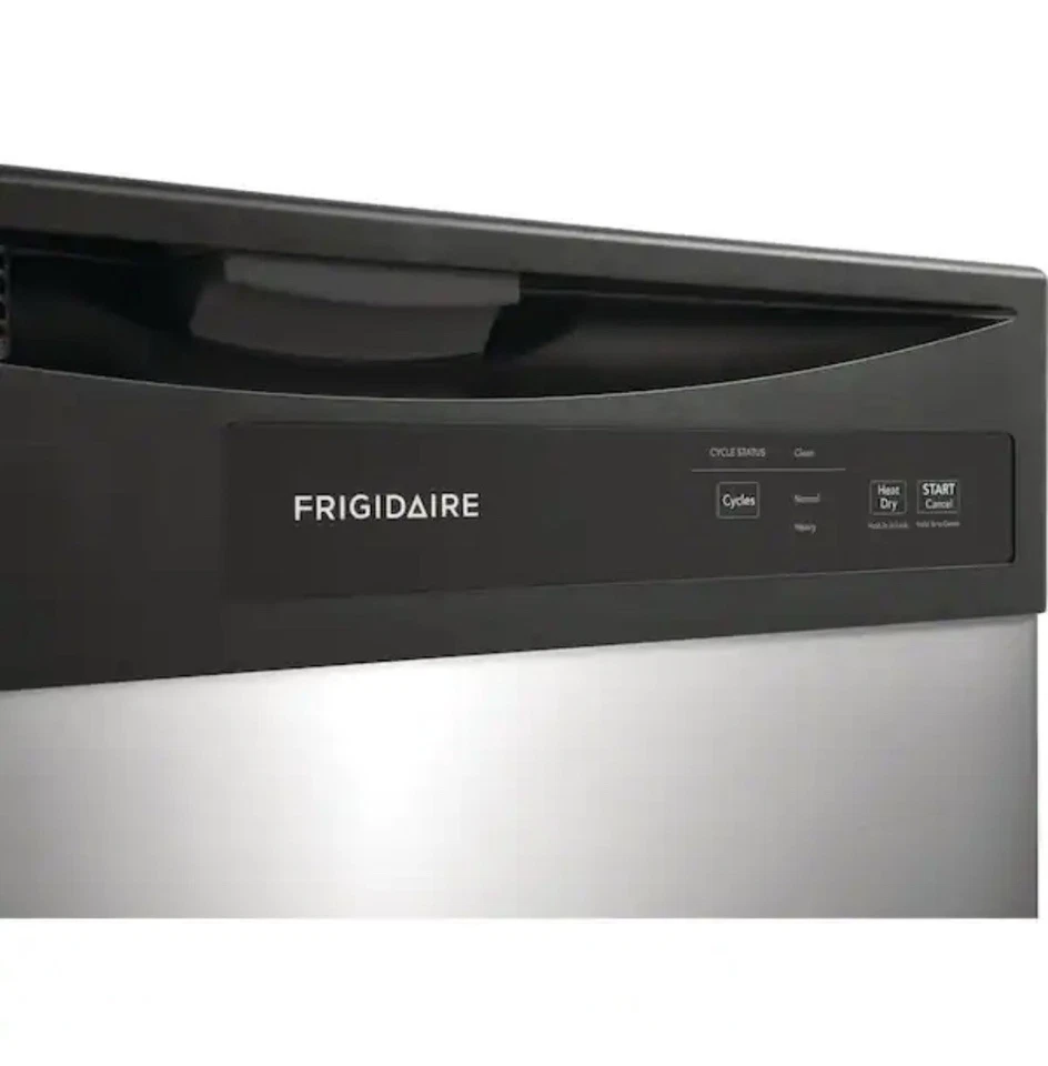 24 in. Lavavajillas de bañera alta incorporado inteligente con control frontal de acero inoxidable Foto 2 de 4