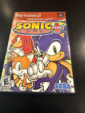 SEGA PS2 Sonic Mega Collection Plus Manual Included E NTSC-U/C