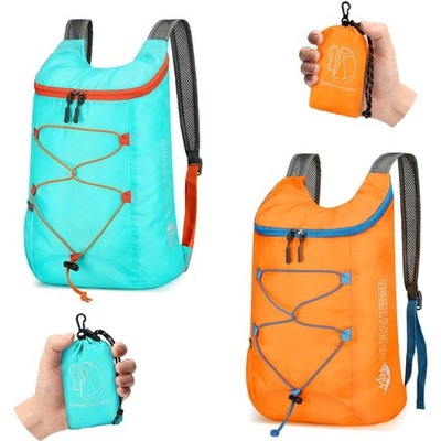 Faltbarer Rucksack Wasserabweisend Reiserucksack Damen Herren Camping Wandern