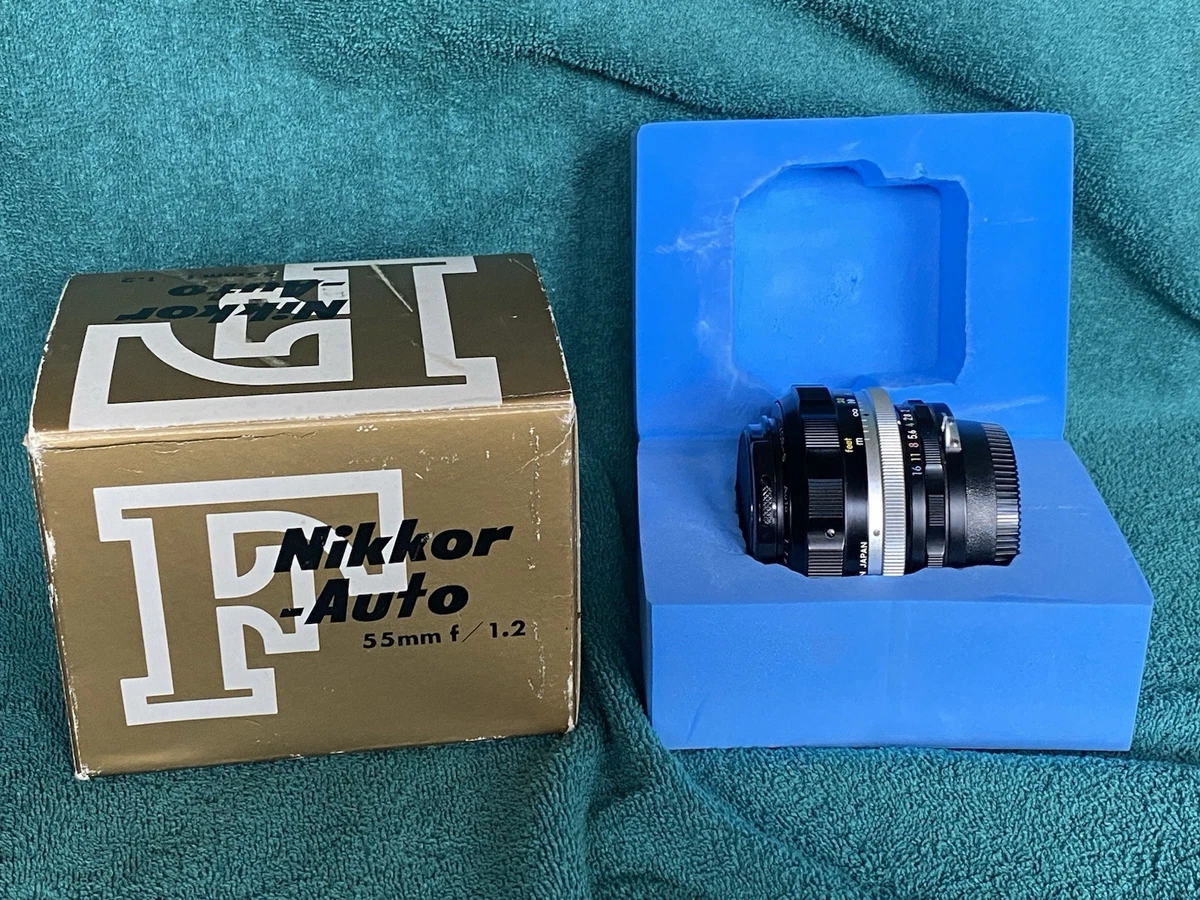 Nikon NIKKOR f/1.2 Camera Lenses 55mm Focal for sale | eBay