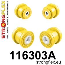 STRONGFLEX PU HINTERACHSTR&Auml;GER - BUCHSENSATZ SPORT MERCEDES CLK W209 GELB