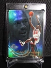 97-98 FLAIR SHOWCASE MICHAEL JORDAN BASKETBALL CARD #SEC2 ROW3 CHICAGO BULLS