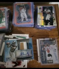 MYSTERY HOT PACK 1 RPA  2 AUTO 3 MEM 6 Hits PACK PRIZM ROOKIES SPORTS CARD LOT