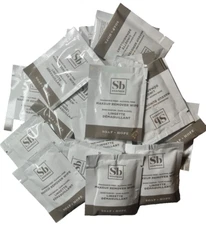 Lot of 25 Soapbox Cleansing & Makeup Remover Towelette Wipe Travel