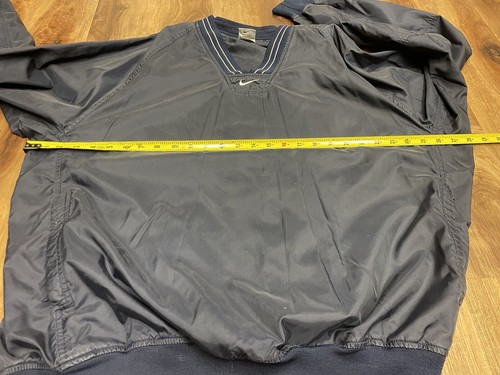 Rare VTG NIKE Small Center Swoosh Pullover Windbreaker Golf Jacket 90s 2000s XL - Picture 4 of 11