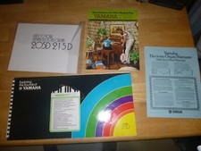 Genuine YAMAHA ELECTONE Organ Owner's Manual, Brochure, DEMO Record, Warranty