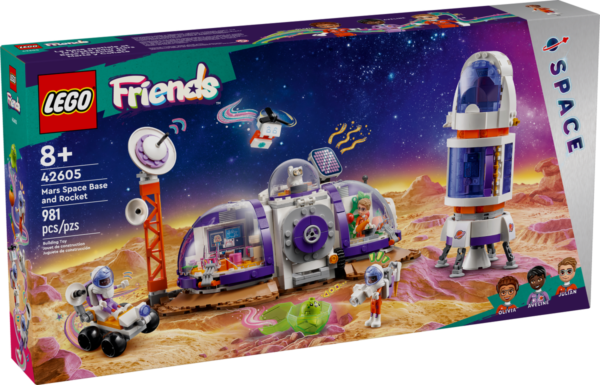 Lego Friends 42605 - Mars Space Base and Rocket NEW - FREE