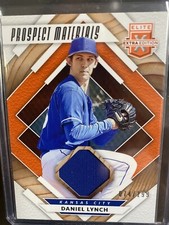 2020 Panini Elite Extra Edition Prospect Materials Orange /199 Daniel Lynch